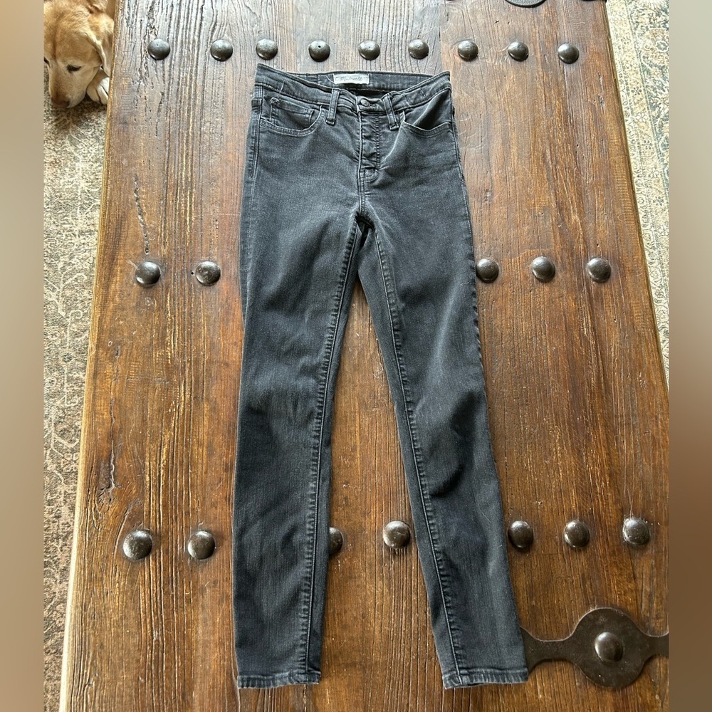 Madewell Women's Charcoal Skinny Jeans